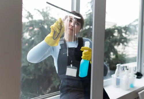 Nettoyage de vitres intérieures et extérieures à Leuc